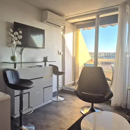 Premium Avec Balcon Au Cap D'agde - Climatisation Et Parking - Fr-1-867-2